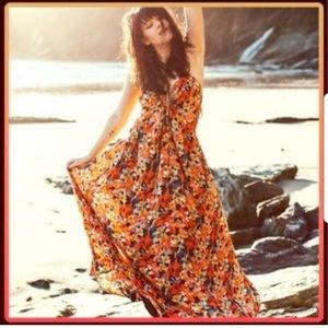 Free People Mulberry Keyhole dress XS